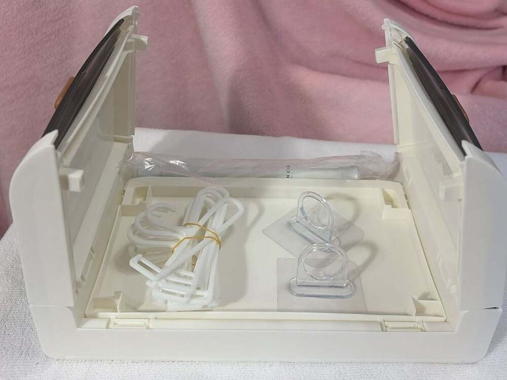 KBBYT Doll Wardrobe with Cover and Display Shelf